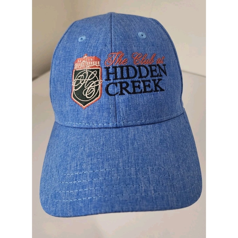 Pukka The‎ Club at Hidden Creek Golf Club Blue Adjustable Strapback Hat Cap